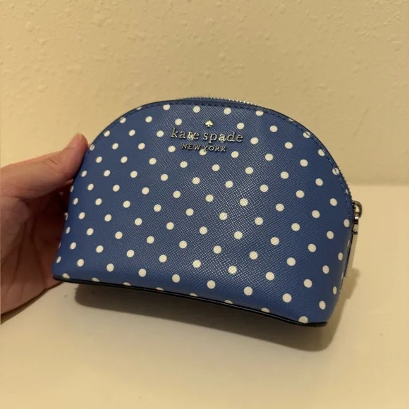 Kate Spade polka dot clutch purse - Picture 3 of 8
